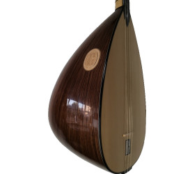 Afrika Cevizi Kısa Sap Bağlama 40  cm.  Afrika Cevizi Kısa Sap Bağlama 40  cm.