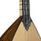 KÖPRÜ SİSTEMLİ SEDEF KLAVYELİ KISA SAP AFRİKA CEVİZİ 42 cm KÖPRÜ SİSTEMLİ SEDEF KLAVYELİ KISA SAP AFRİKA CEVİZİ 42 cm