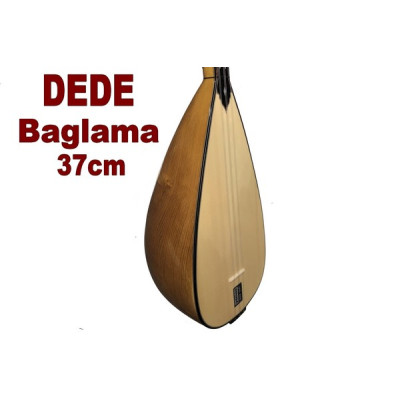 Dede Bağlama Oyma Dut Klavyeli ( balta) 37 cm