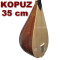 Kopuz Bağlama Maun  Abanoz Klavyeli 35 cm