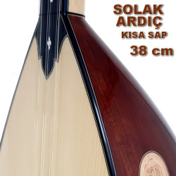 Solak Bağlama Kısa Sap Ardıç 38 cm Solak Bağlama Kısa Sap Ardıç 38 cm