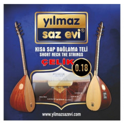 Kısa Sap  Bonçuklu Bağlama teli