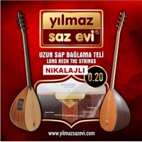 Uzun Sap Boncuklu Nikalajlı Bağlama Teli Uzun Sap Boncuklu Nikalajlı Bağlama Teli